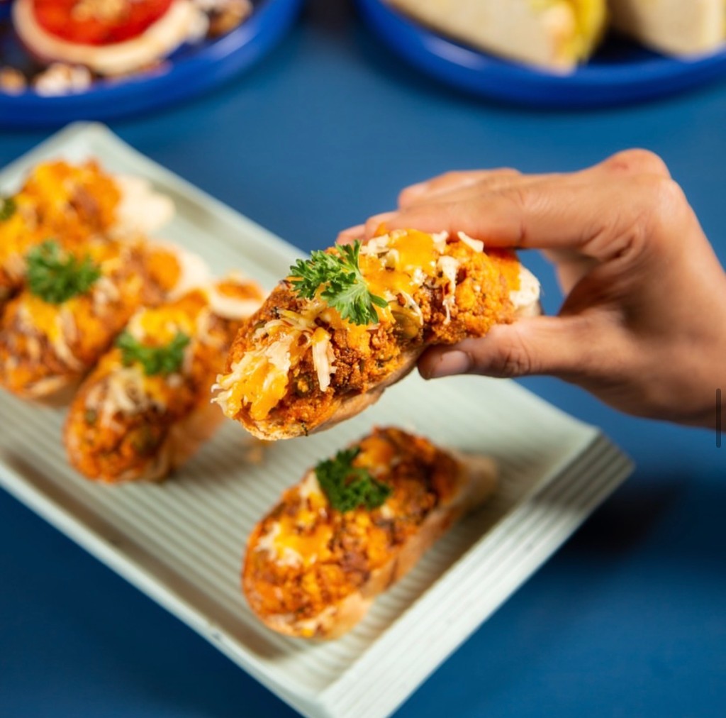 Loaded Bruschetta