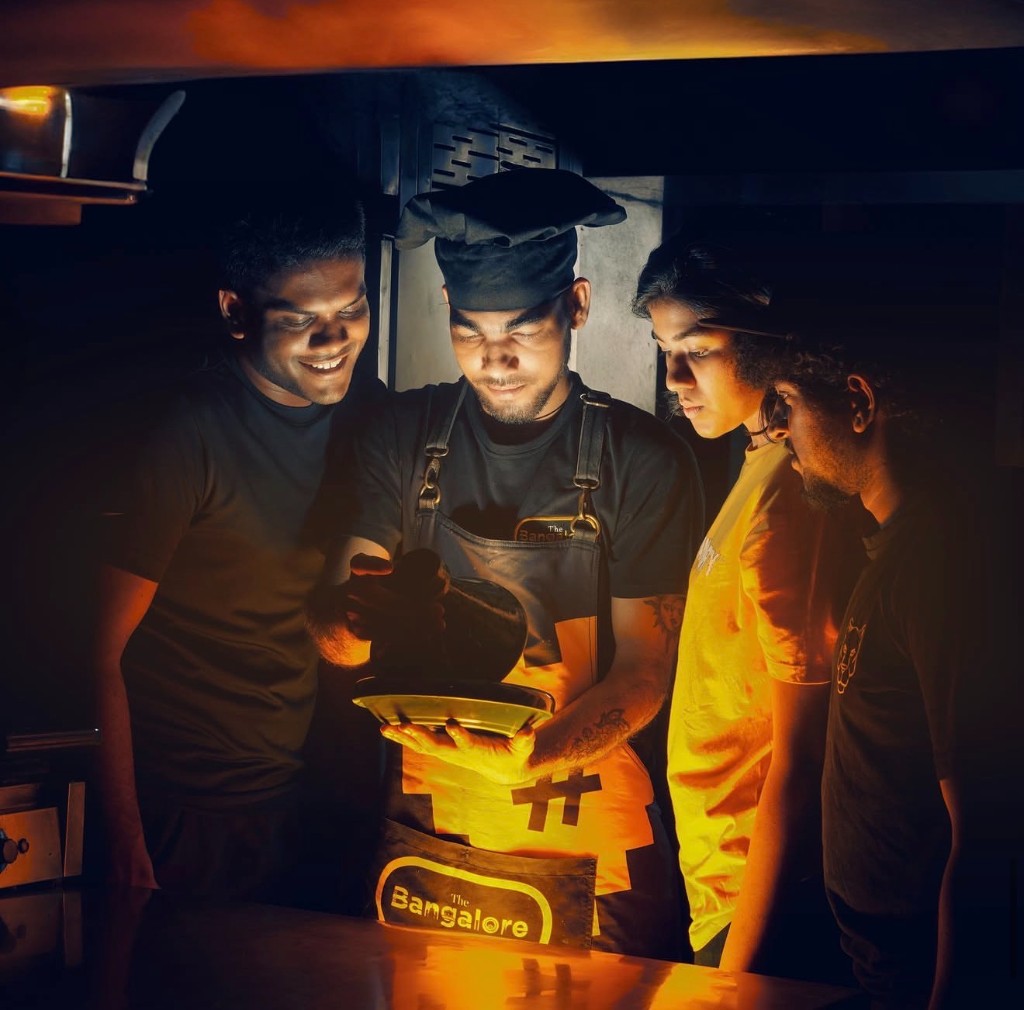 The Bangalore Cafe kitchen team